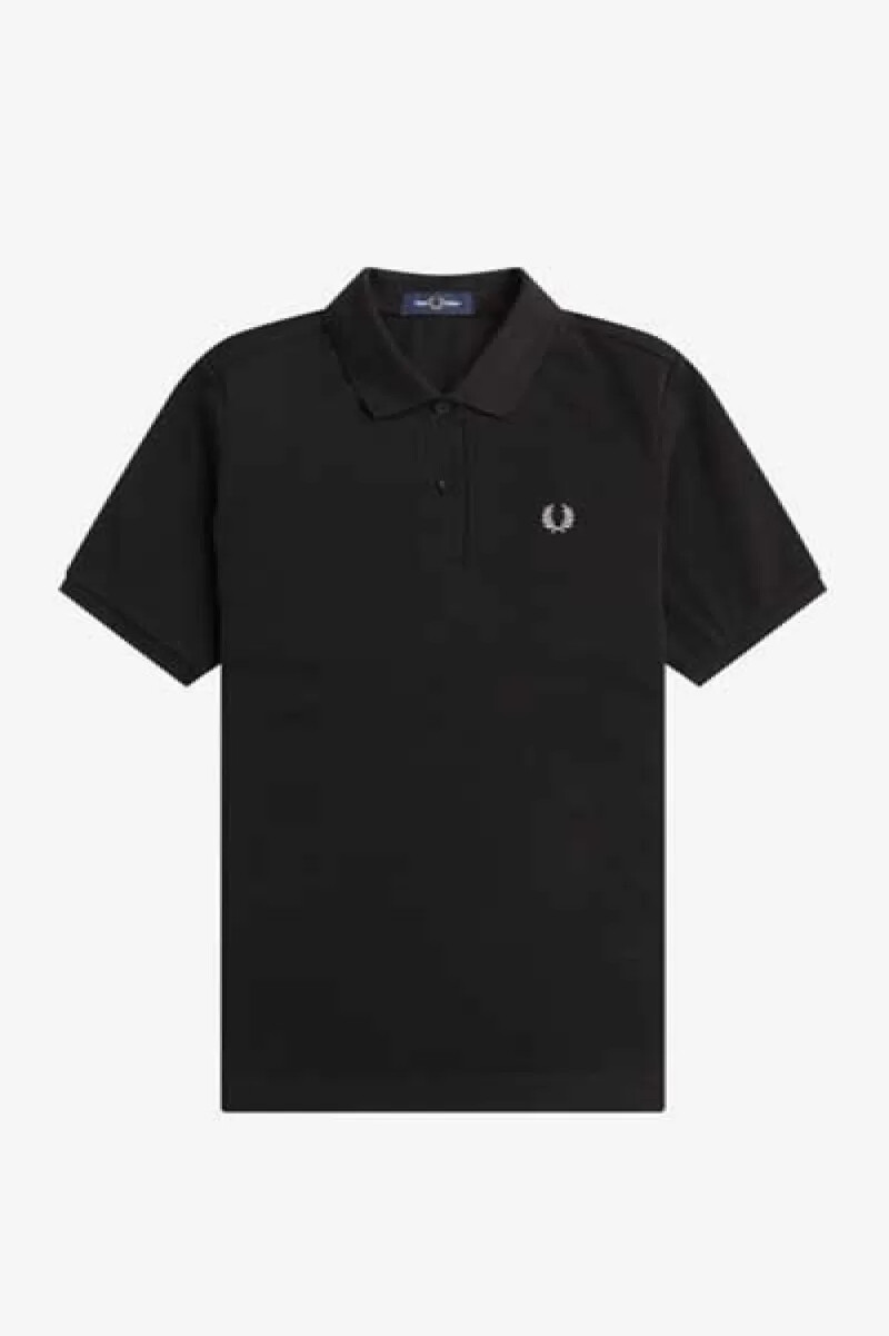 fred perry g6000 damenhemd schwarz warmgrau