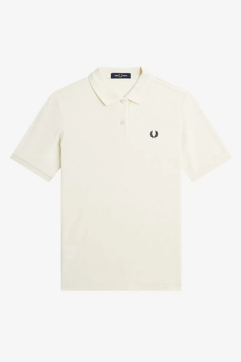 fred perry g6000 damenhemd beige schwarz