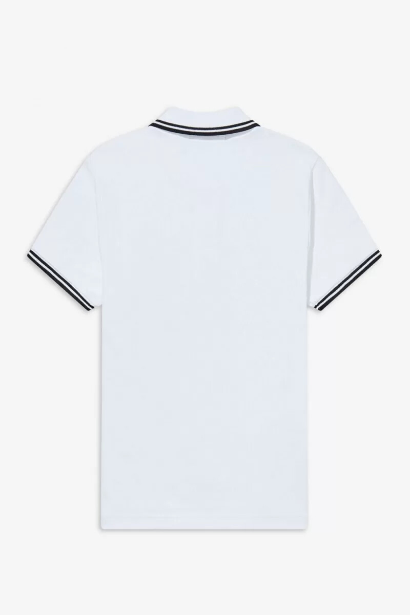 fred perry g3600 damenhemd weiß schwarz