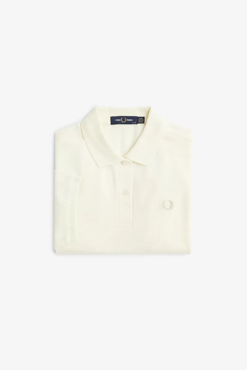 fred perry g6000 damenhemd beige haferflocken
