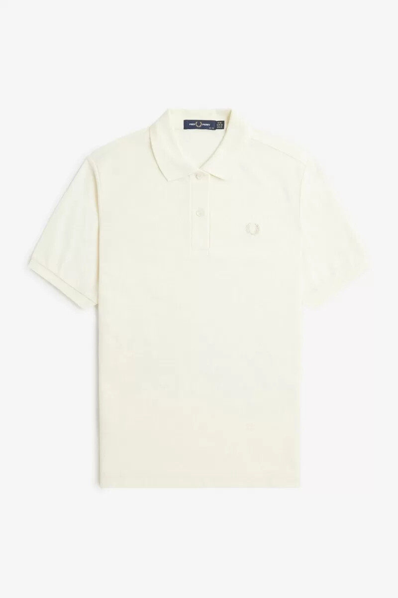 fred perry g6000 damenhemd beige haferflocken