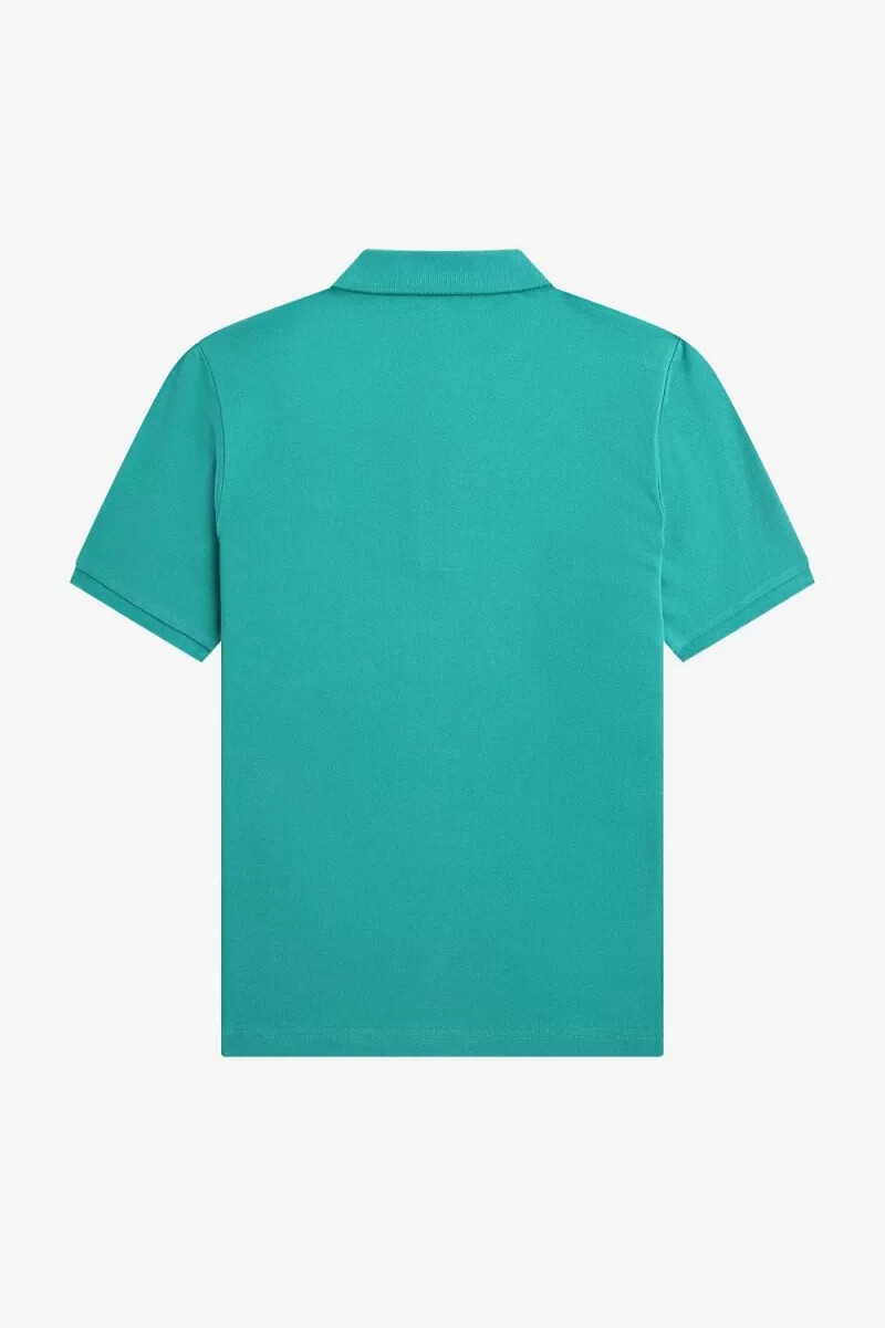 fred perry g6000 damenhemd tiefmintschwarz