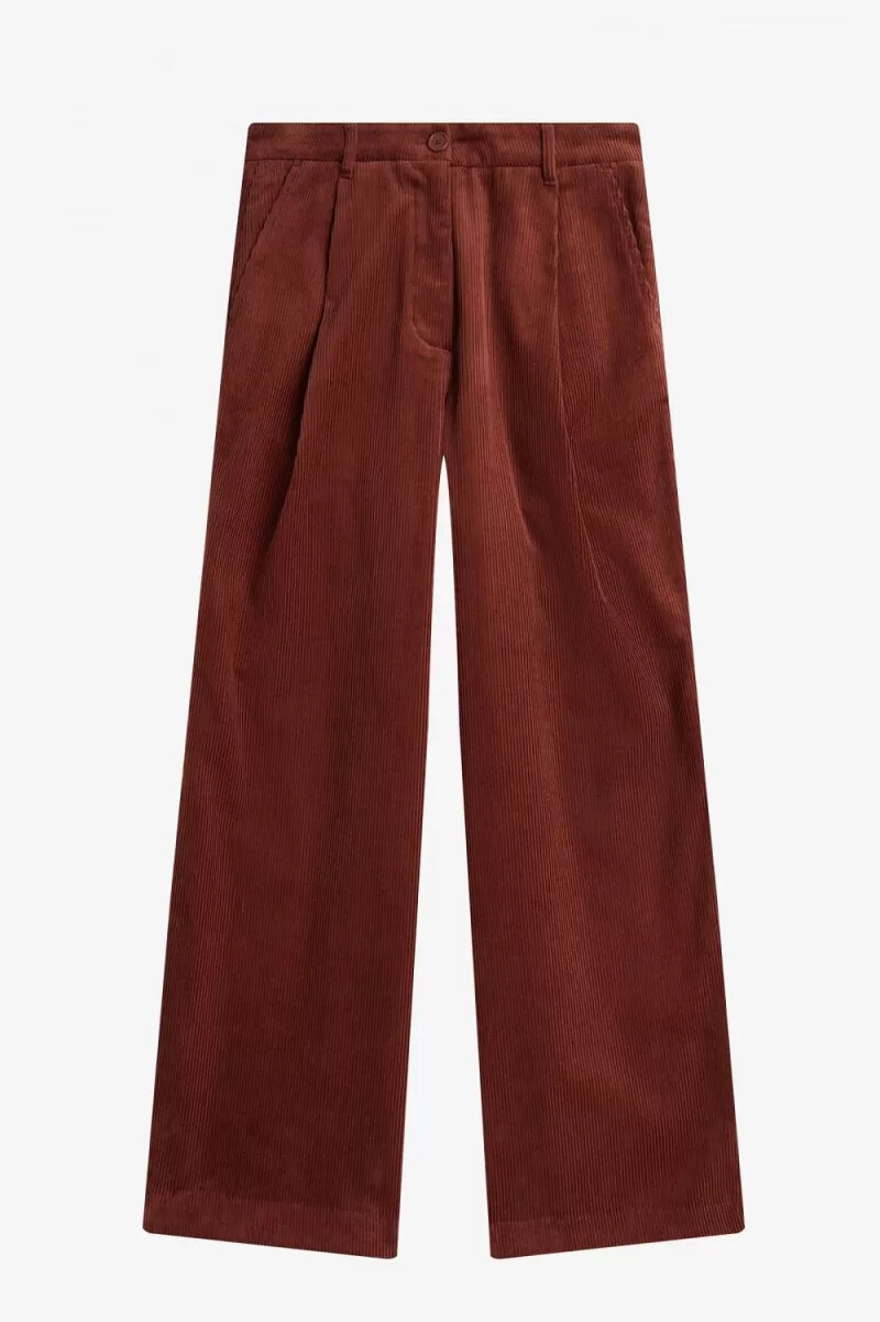 fred perry cordhose für damen whiskybraun