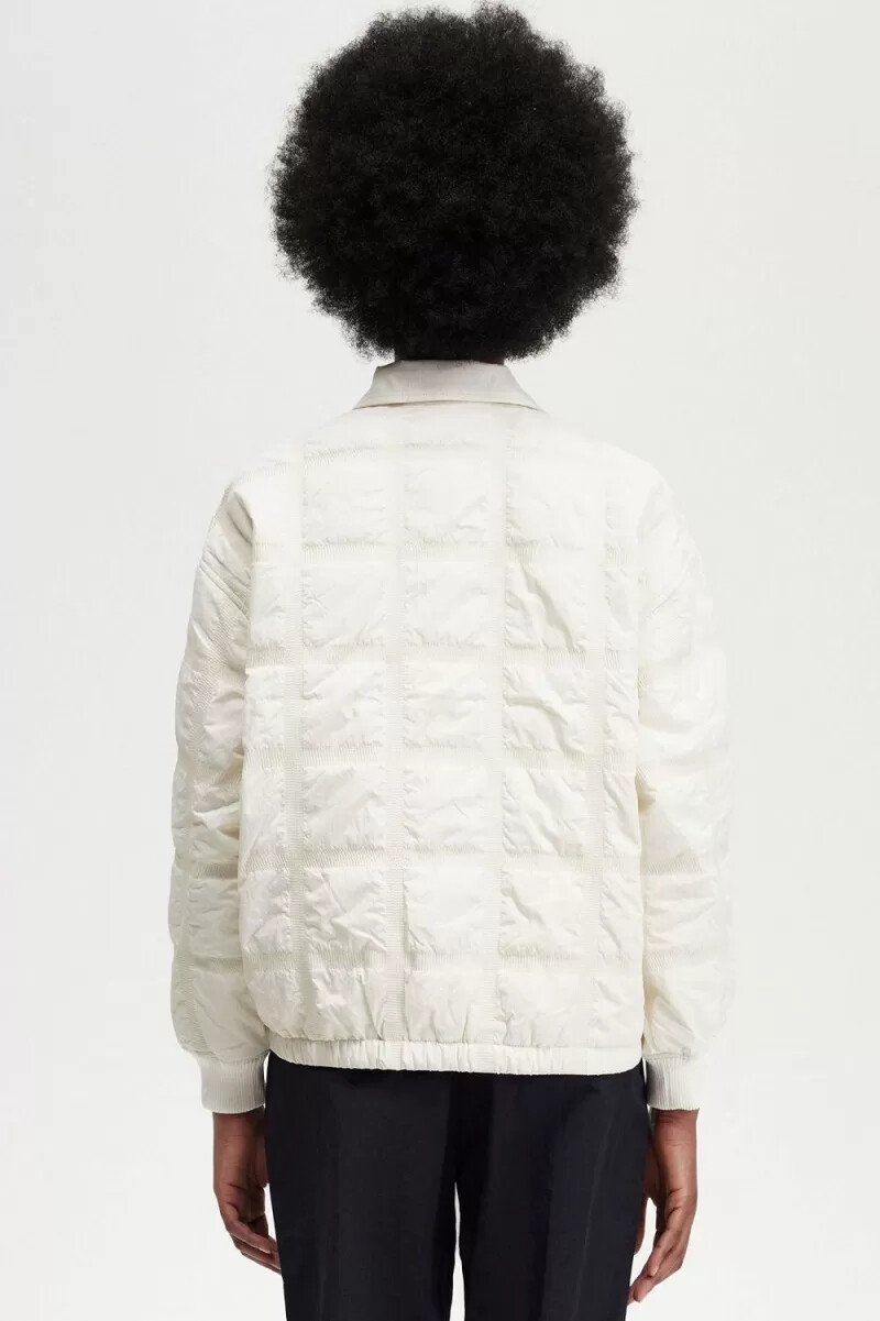 fred perry steppjacke für damen beige