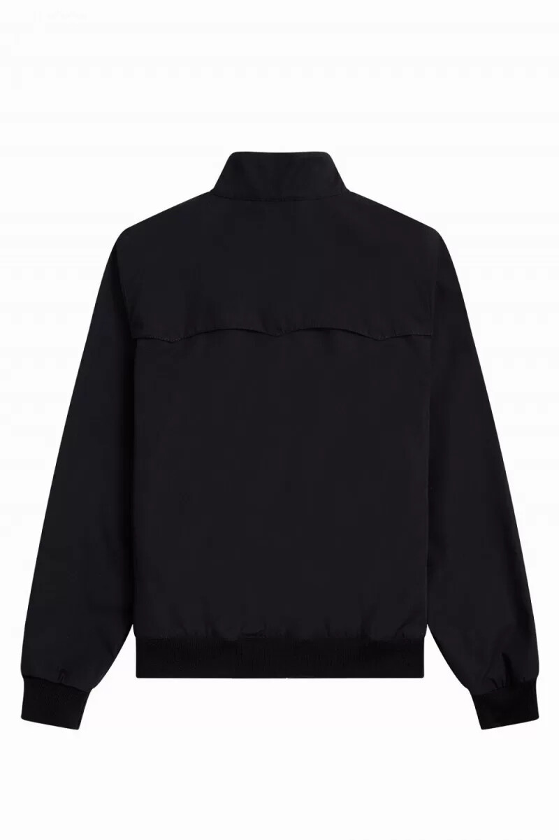 fred perry harrington damenjacken schwarz