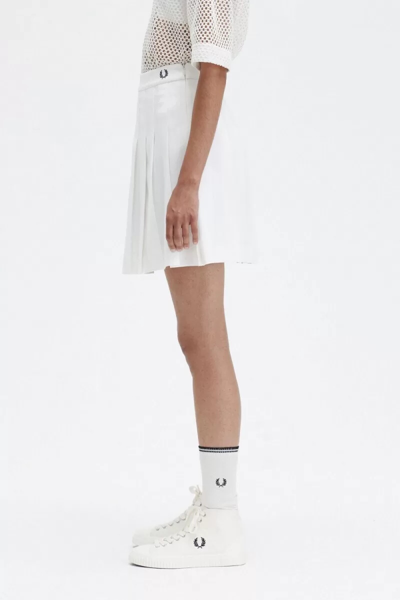 fred perry falten-tennisrock für damen schneewittchen