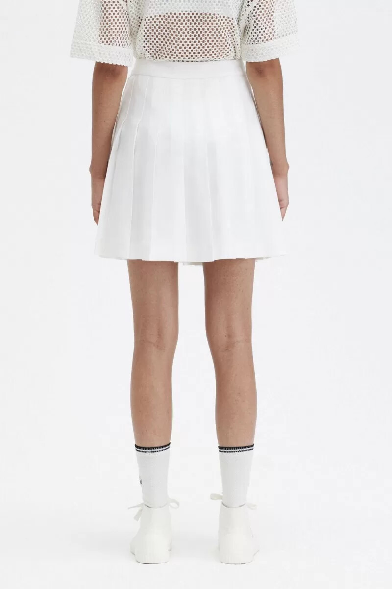 fred perry falten-tennisrock für damen schneewittchen