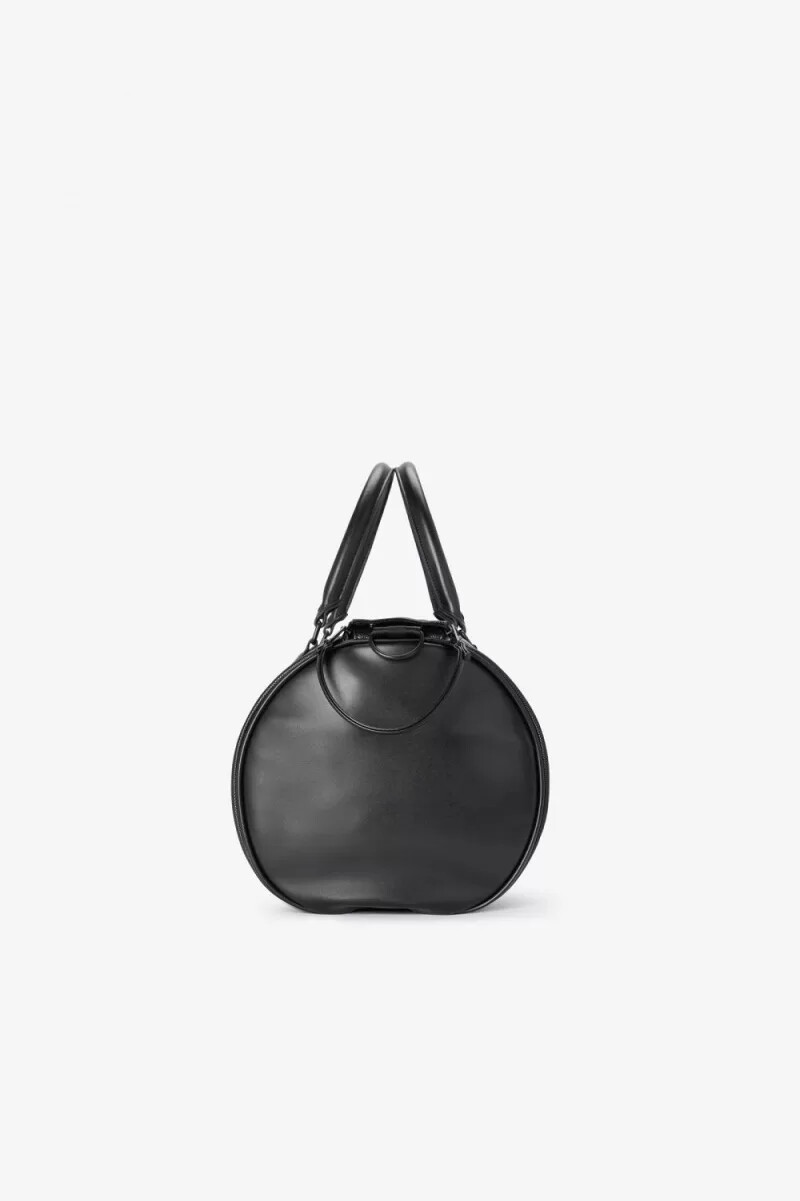 fred perry scotch grain barrel damenhandtasche schwarz
