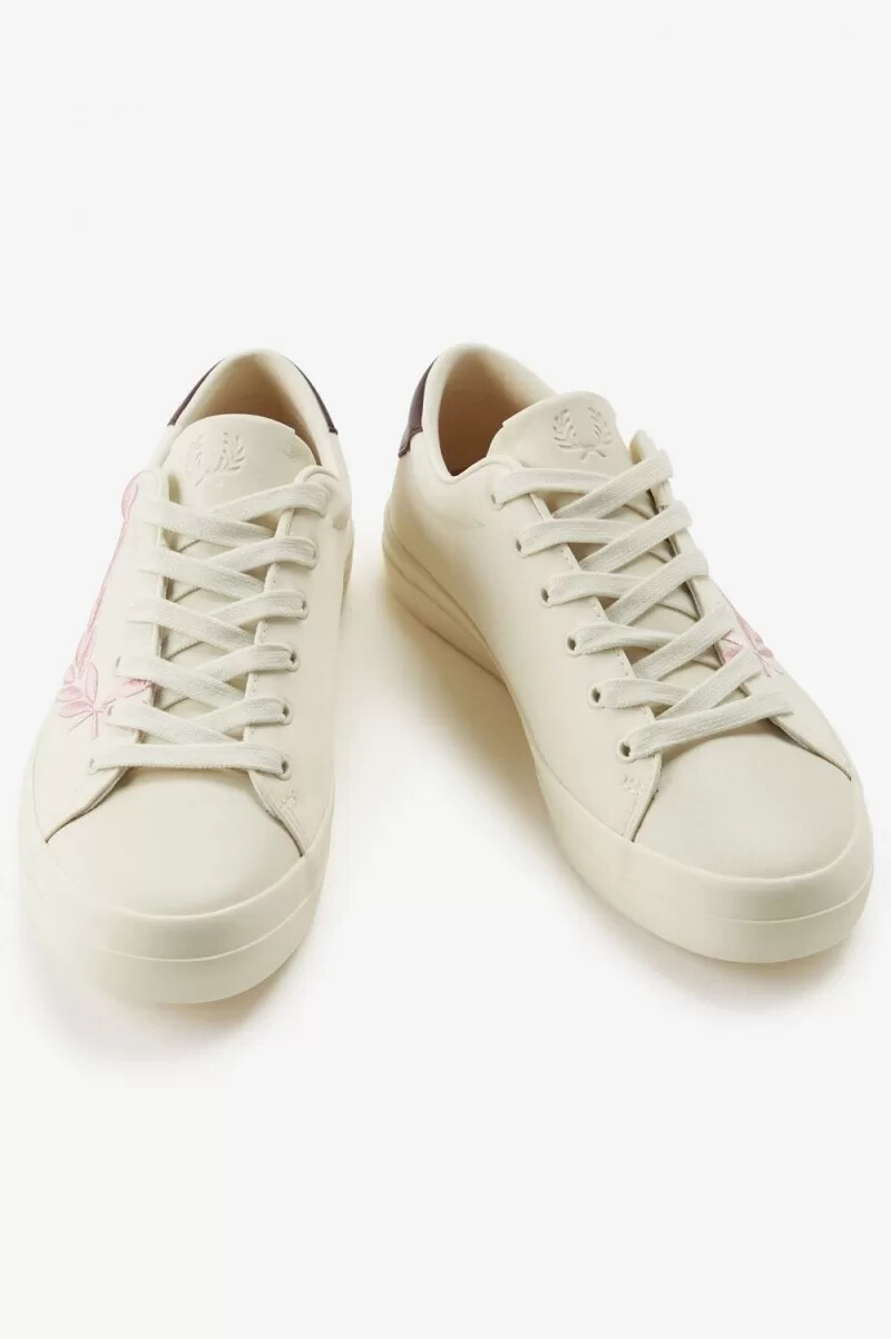 fred perry lottie damen-tennisschuhe beige