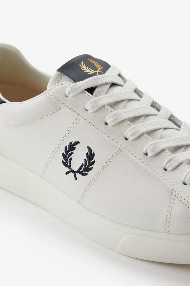 fred perry spencer damen-tennisschuhe elfenbein