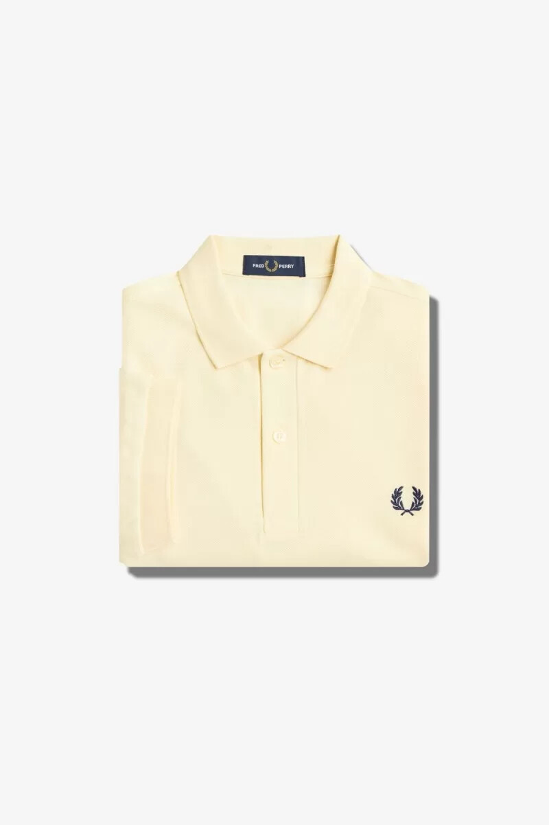 fred perry m6000 herrenhemd aqua cream french navy