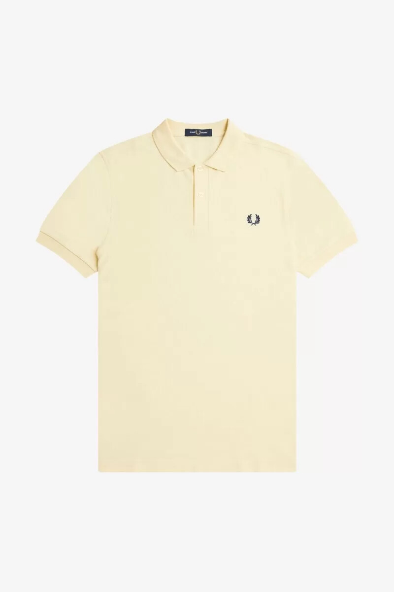 fred perry m6000 herrenhemd aqua cream french navy
