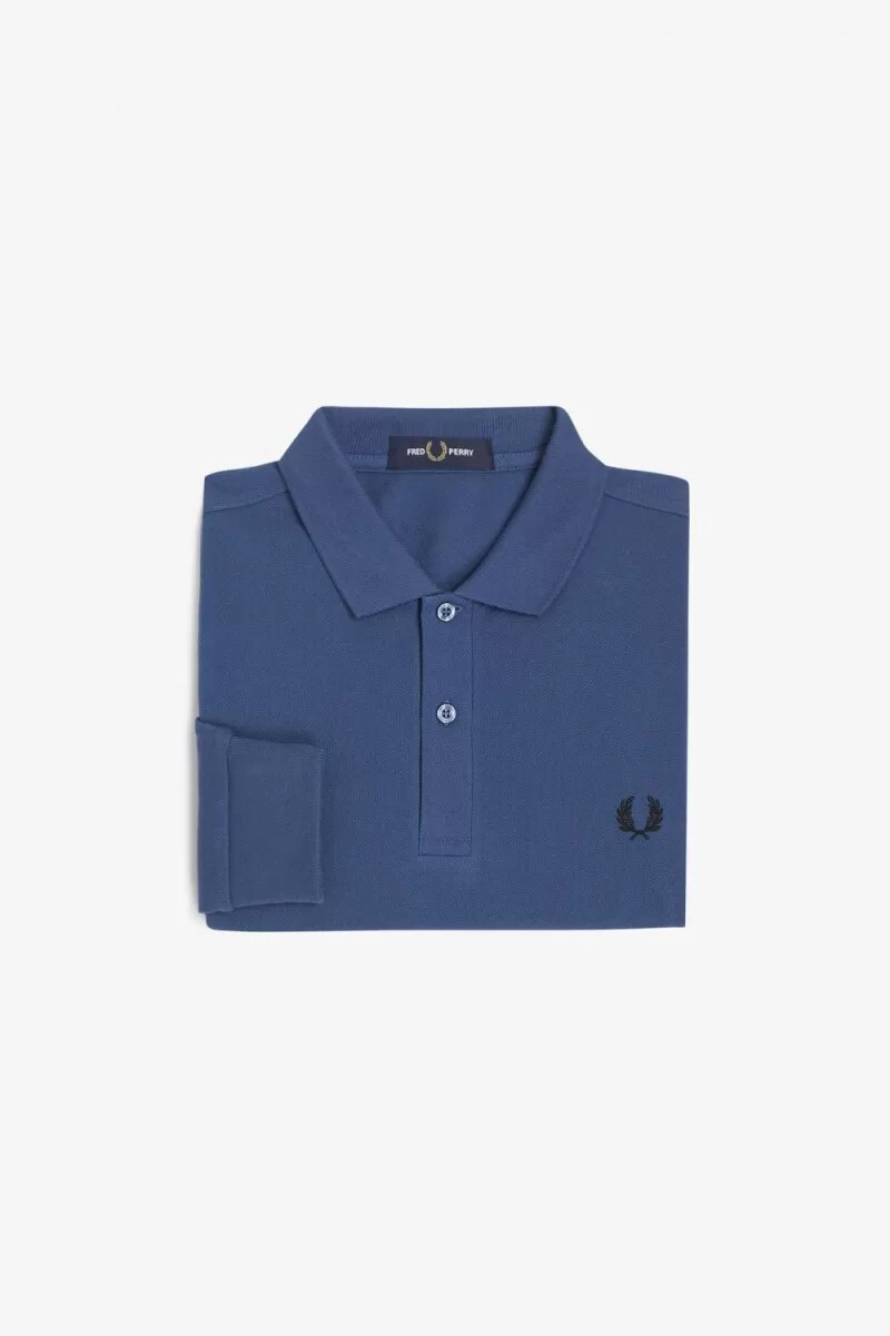 fred perry m6006 herrenhemd mitternachtsblau