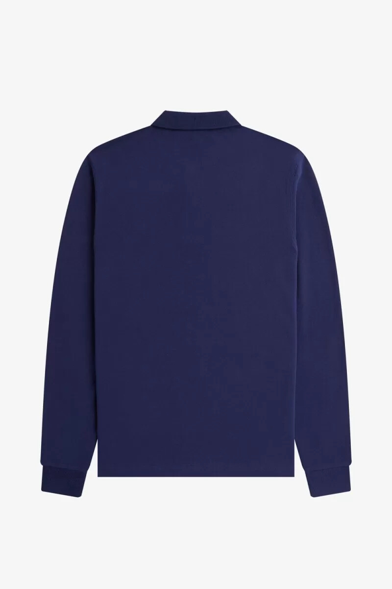 fred perry m6006 herrenhemd französischblau whiskybraun