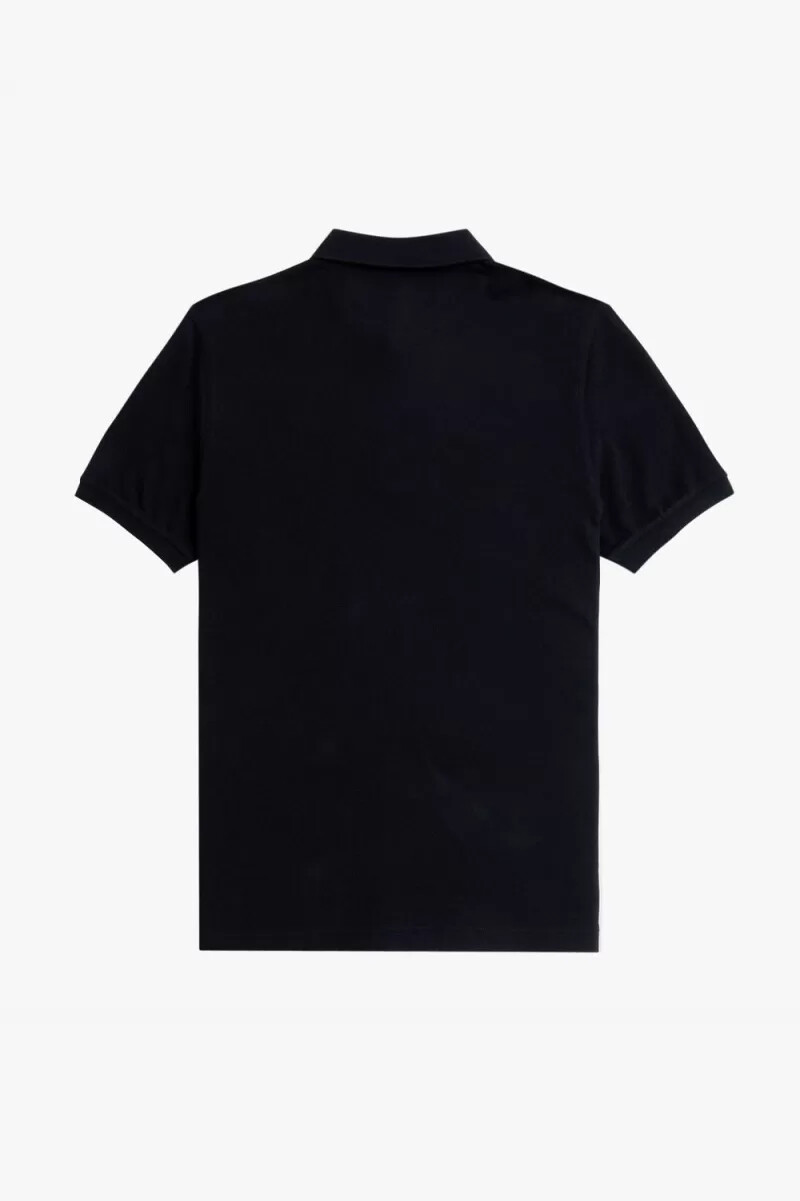 fred perry m6000 herrenhemd marineblau rot