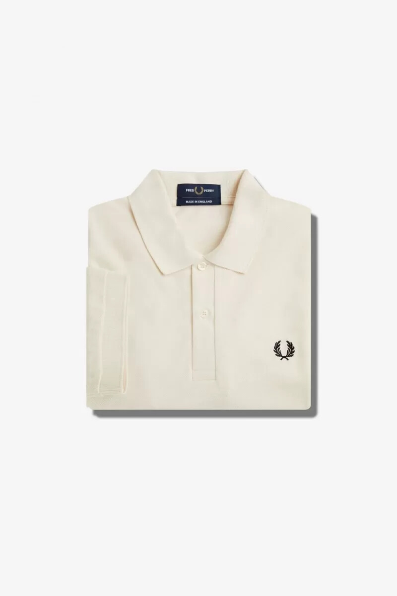 fred perry m3 herrenhemd beige schwarz