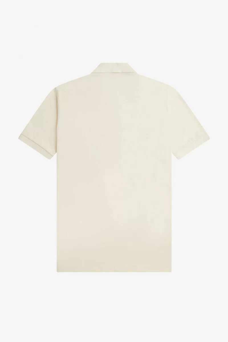 fred perry m3 herrenhemd beige schwarz