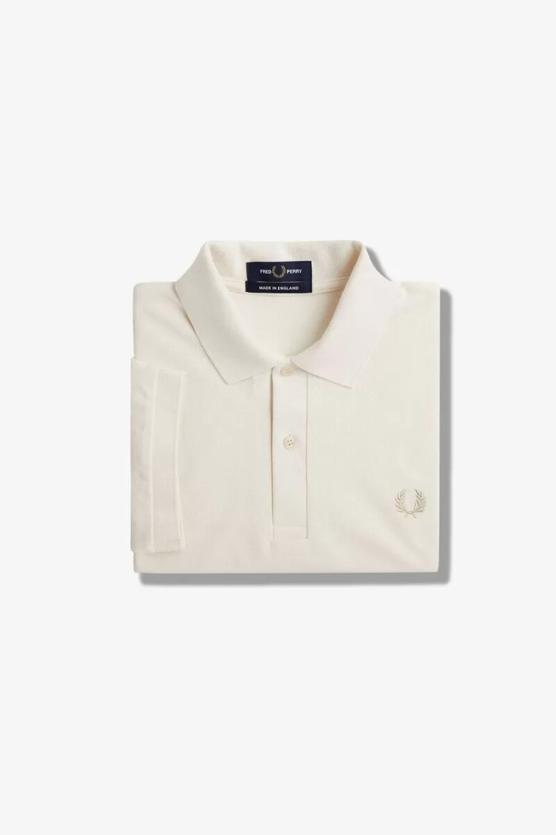 fred perry m3 herrenhemd beige haferflocken