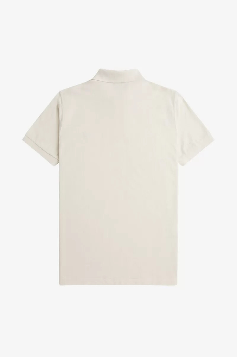 fred perry m3 herrenhemd beige haferflocken
