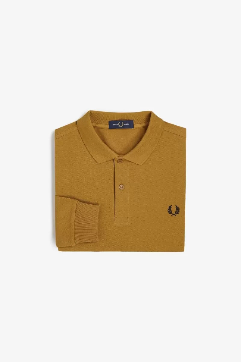 fred perry m6006 herrenhemd dunkelbraun schwarz