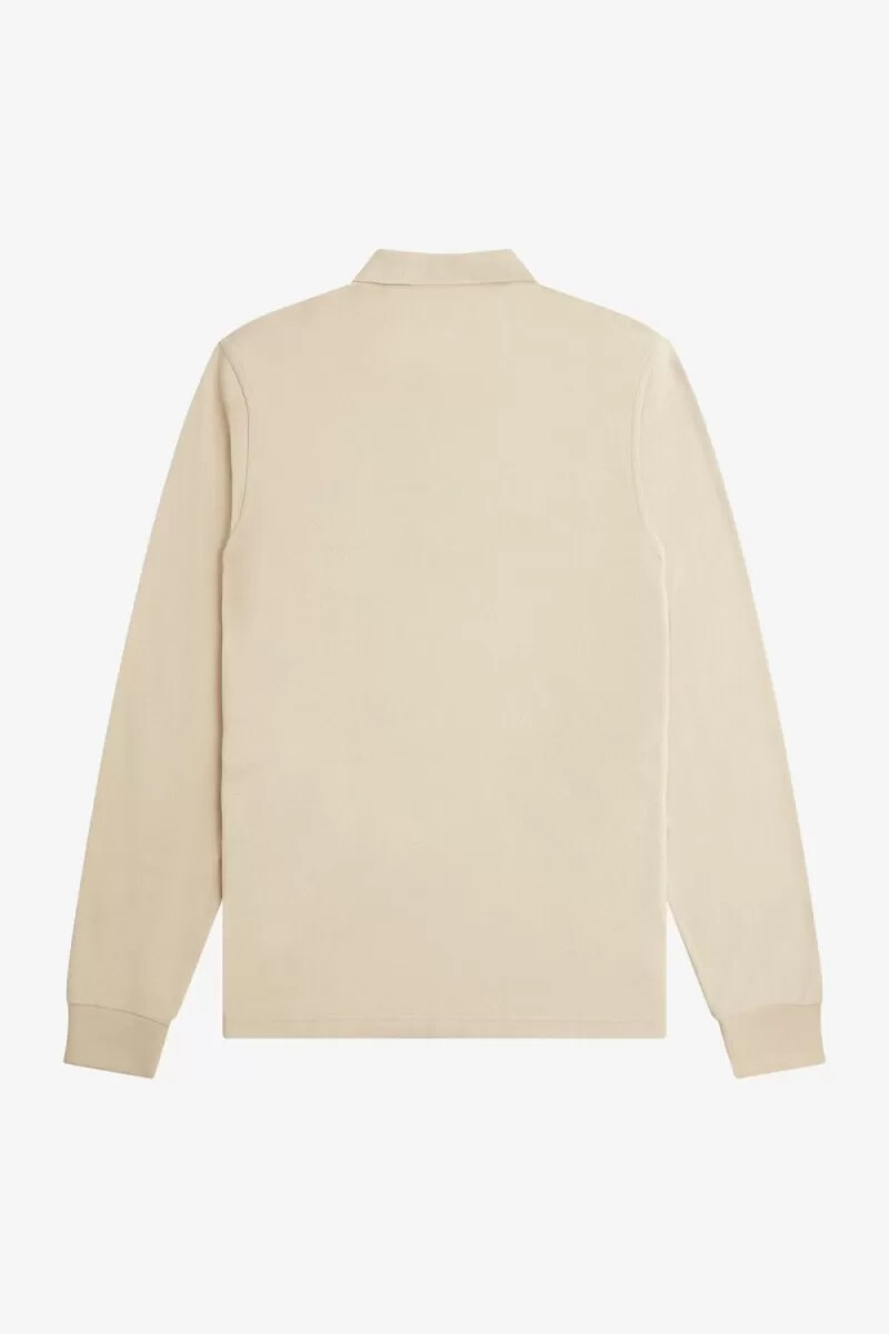 fred perry m6006 herrenhemd haferflockenfarben schwarz