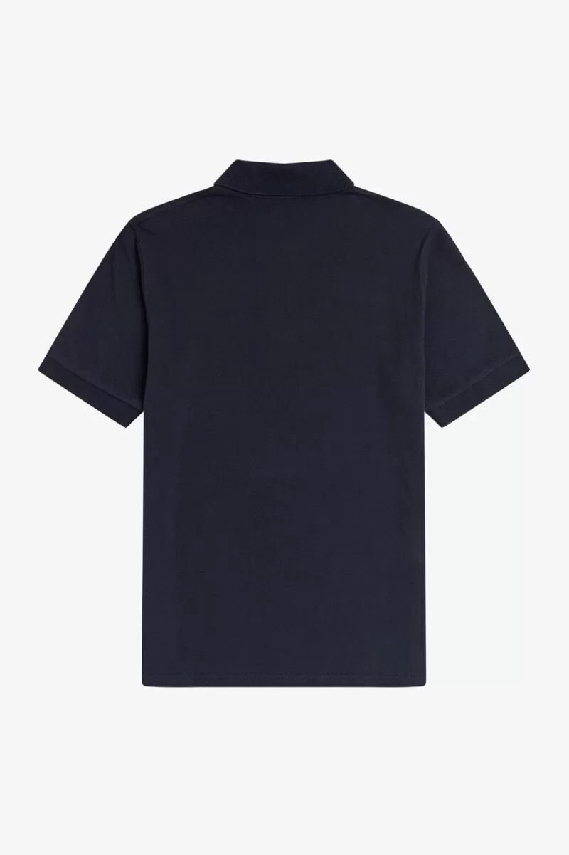 fred perry m3 herrenhemd marineblau aqua