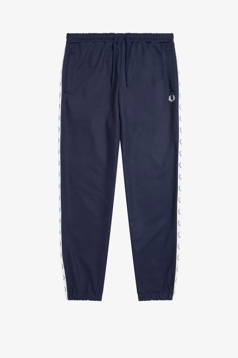 fred perry trainingshose für herren carbonblau