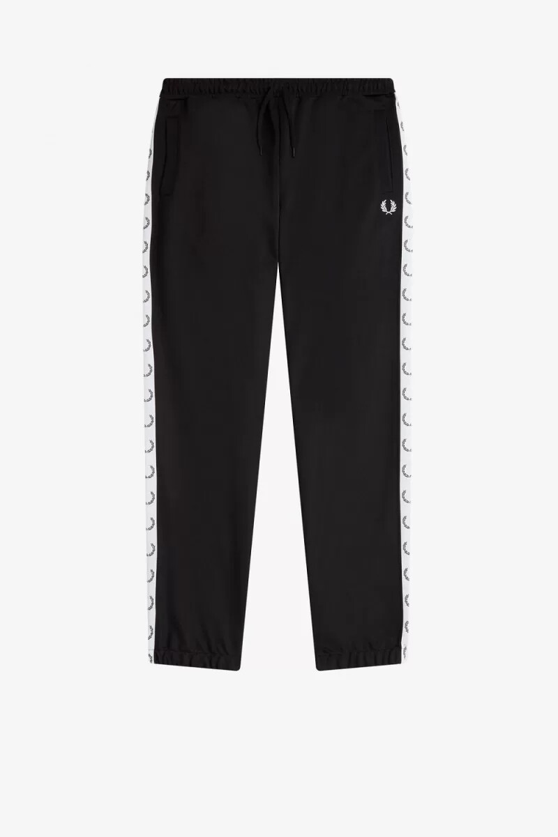 fred perry trainingshose für herren schwarz