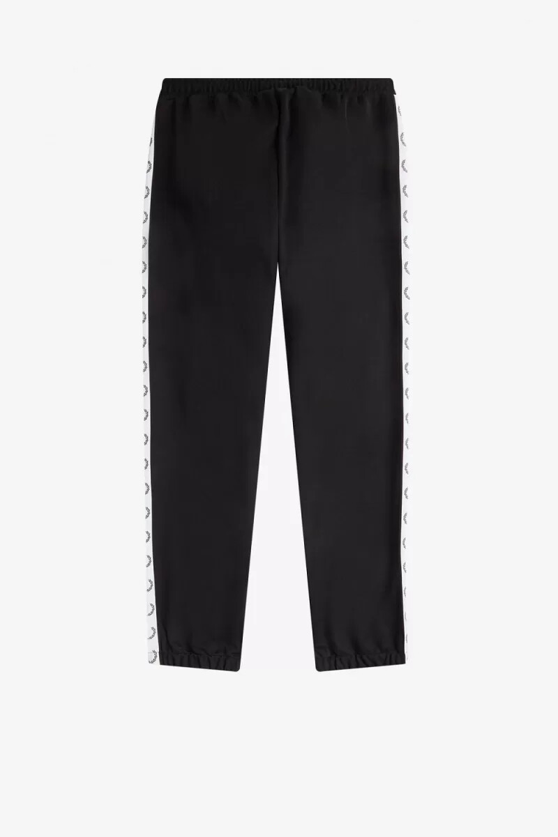 fred perry trainingshose für herren schwarz