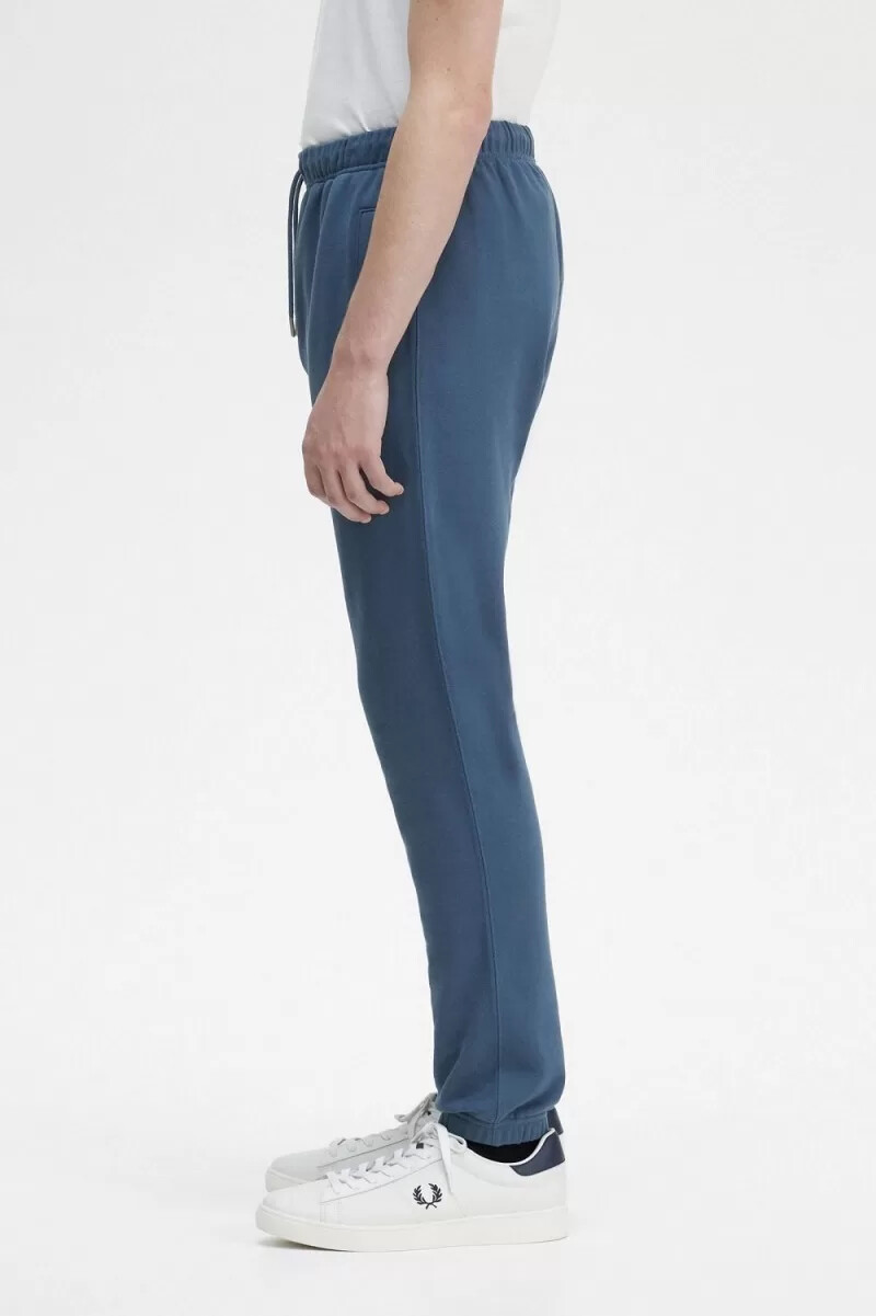 fred perry loopback sweat herrenhose mitternachtsblau