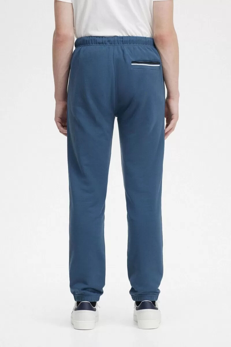 fred perry loopback sweat herrenhose mitternachtsblau