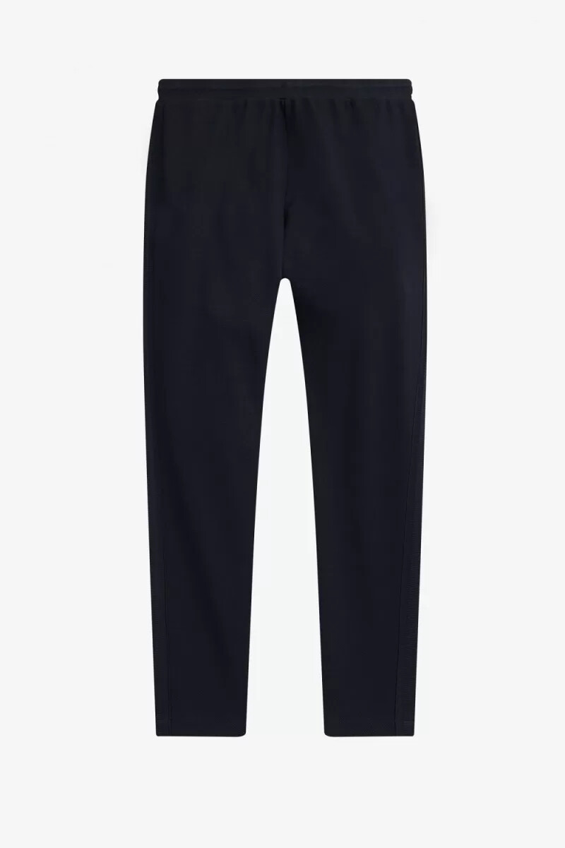 fred perry strick-trainingshose für herren marineblau
