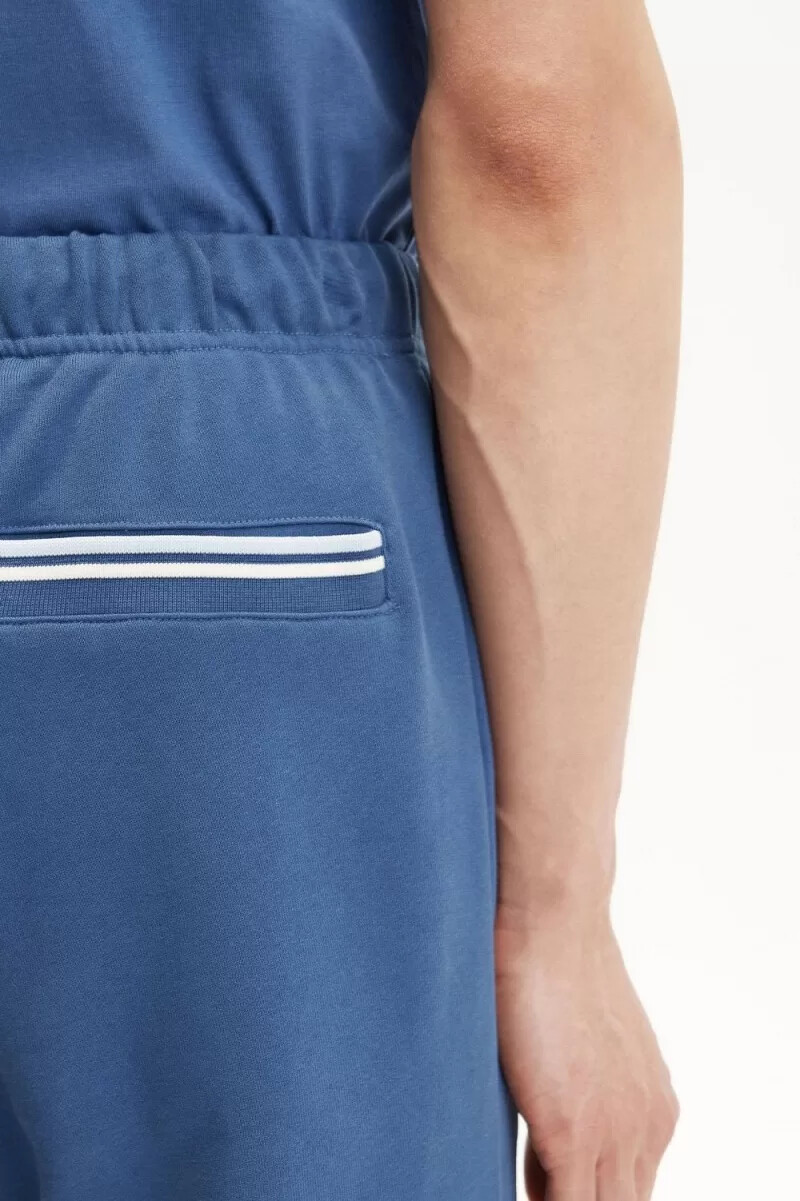 fred perry loopback sweat herrenhose mitternachtsblau hellblau