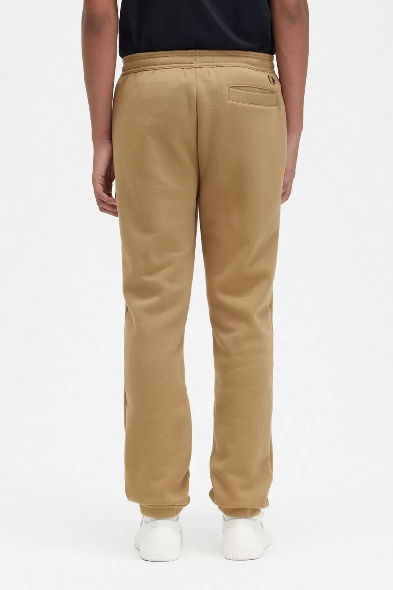 fred perry bestickte herren-sweathose grün