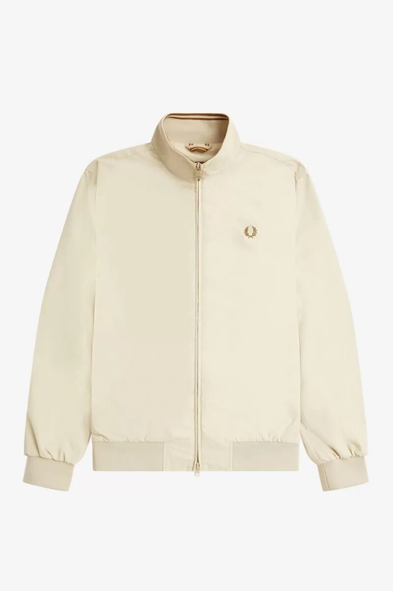 fred perry brentham herrenjacken farbe haferflocken