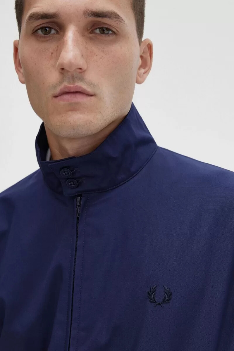 fred perry harrington herrenjacken marineblau