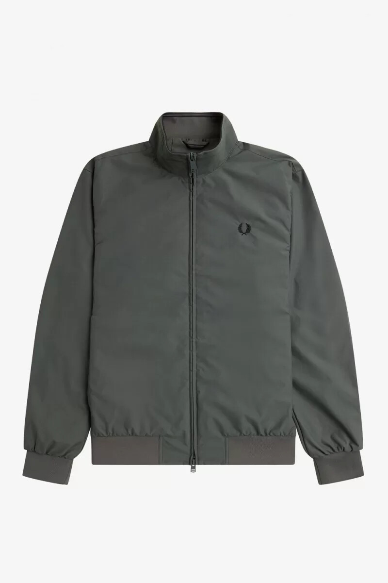 fred perry brentham herrenjacken feldgrün
