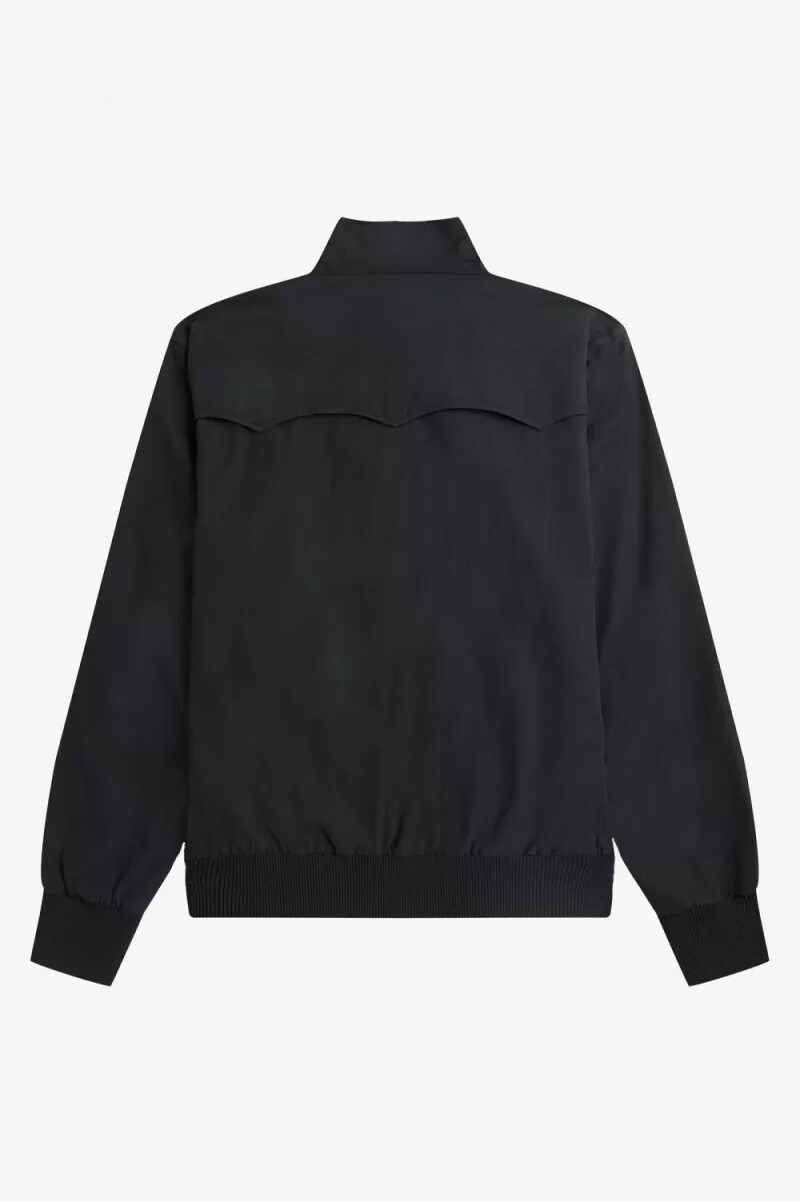 fred perry harrington herrenjacken schwarz