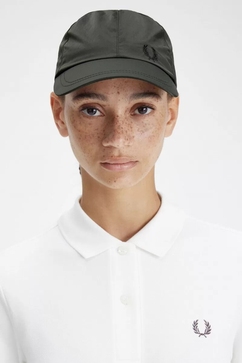 fred perry herren-cap verstellbar feldgrün