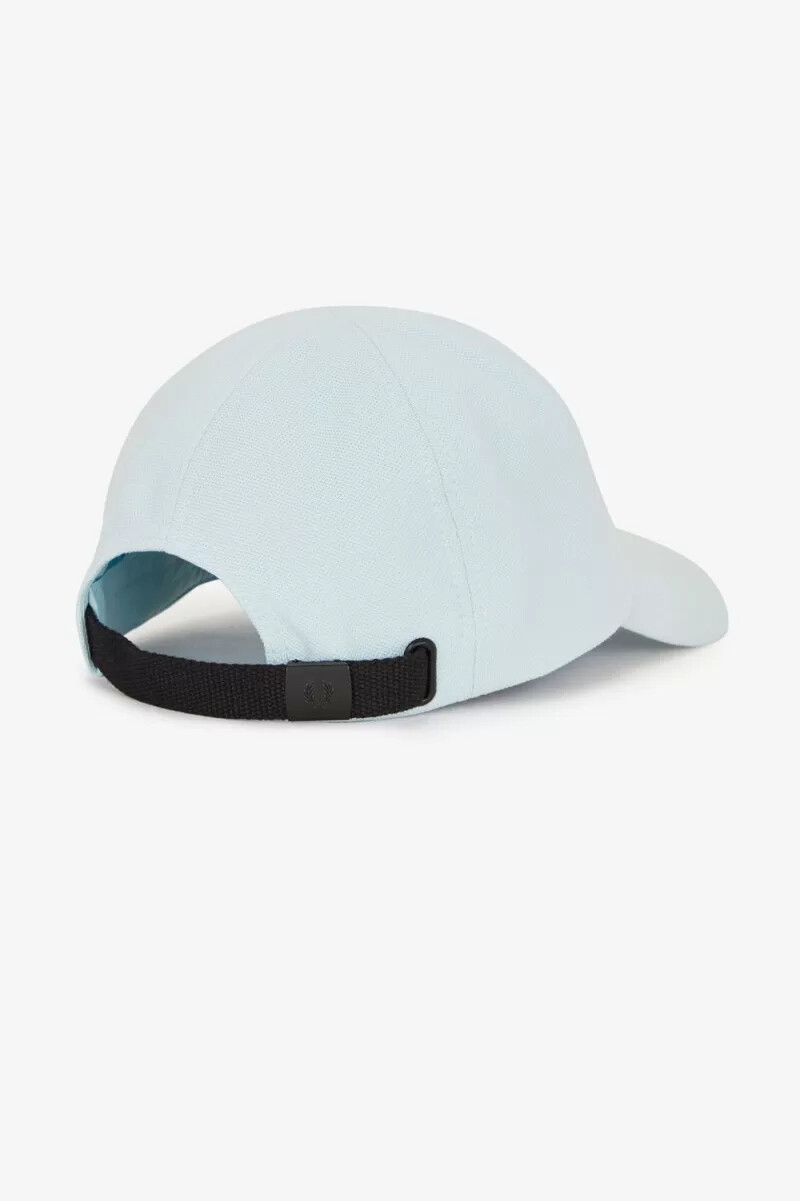fred perry classic piqué herrenkappen hellblau mitternachtsblau