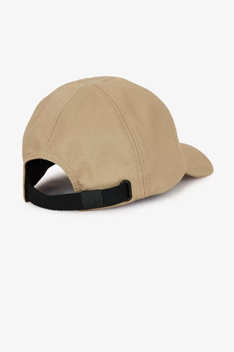fred perry herren-caps aus twill mit grafikprint grün