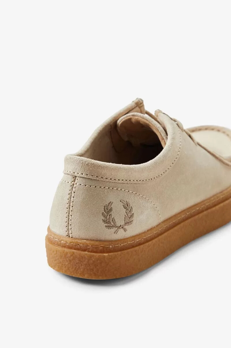 fred perry low dawson herren-sneaker haferflocken