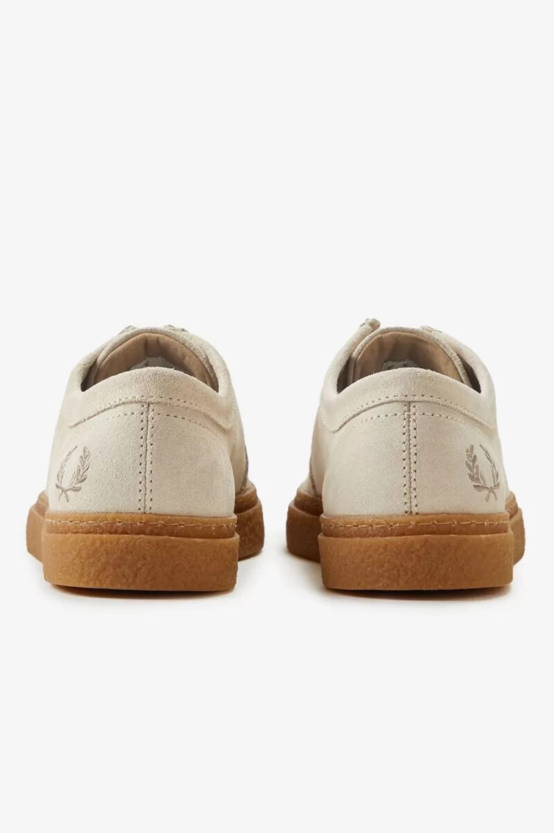 fred perry low dawson herren-sneaker haferflocken
