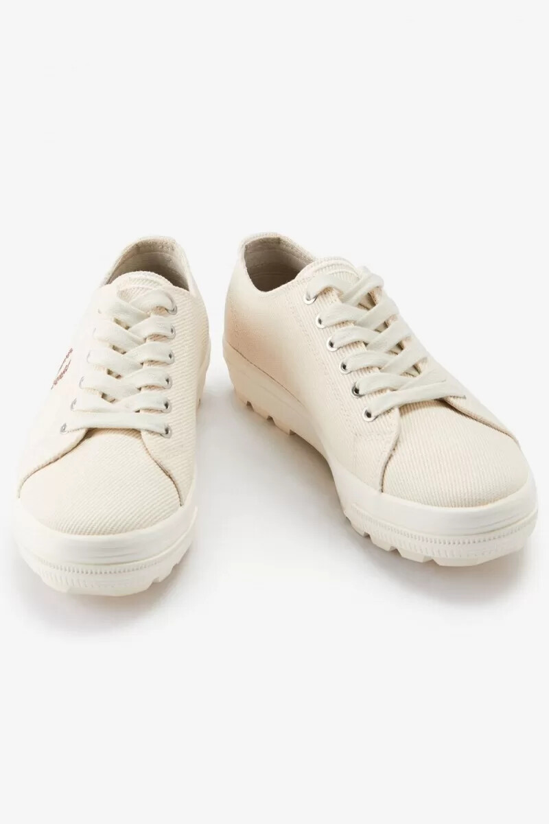 fred perry newstead herren-sneaker beige whisky braun