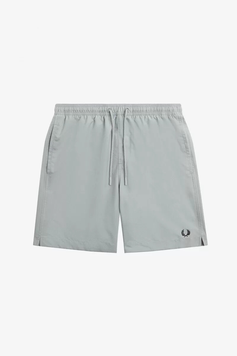 fred perry classic swim herren-shorts grau
