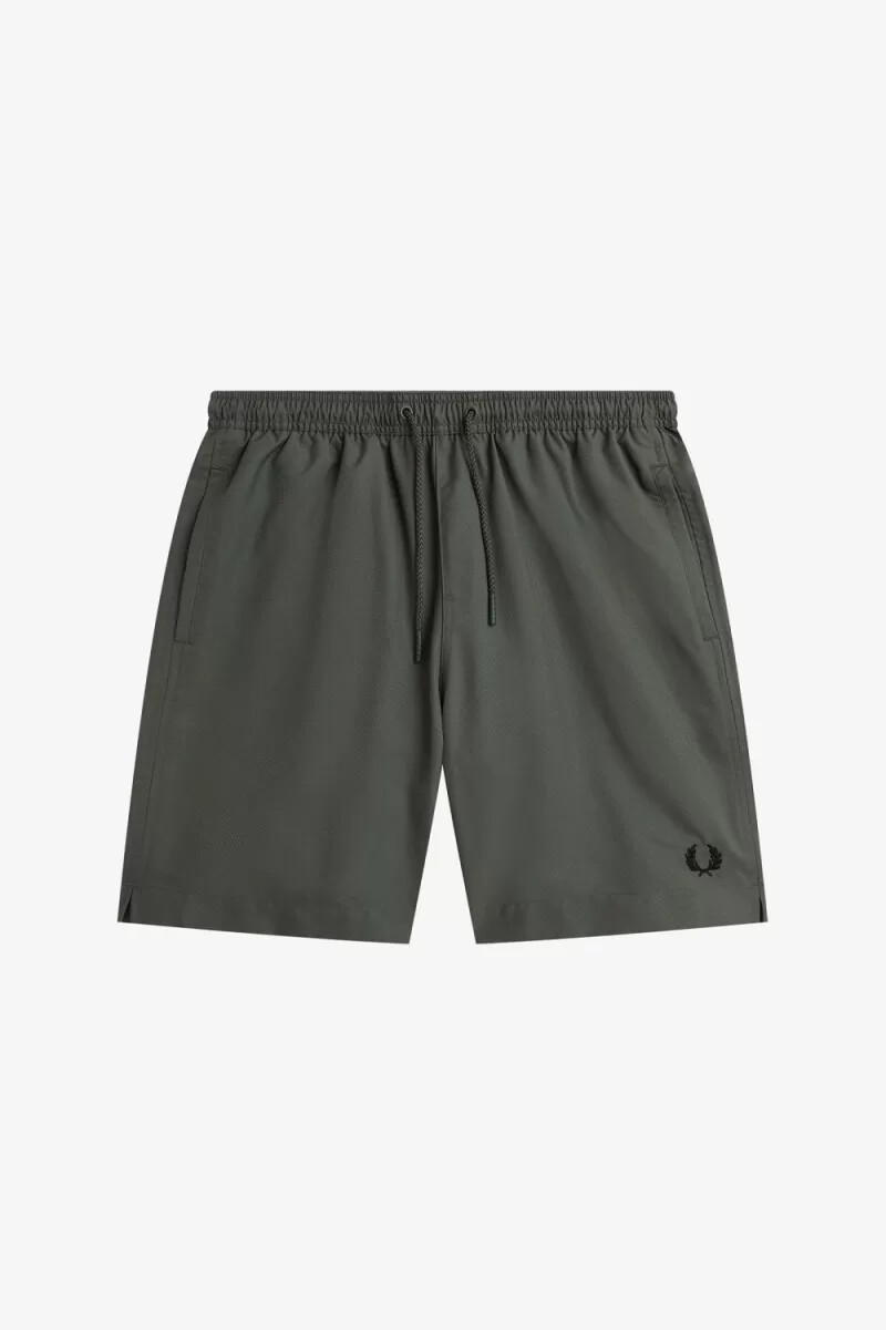 fred perry classic swim herren-shorts feldgrün