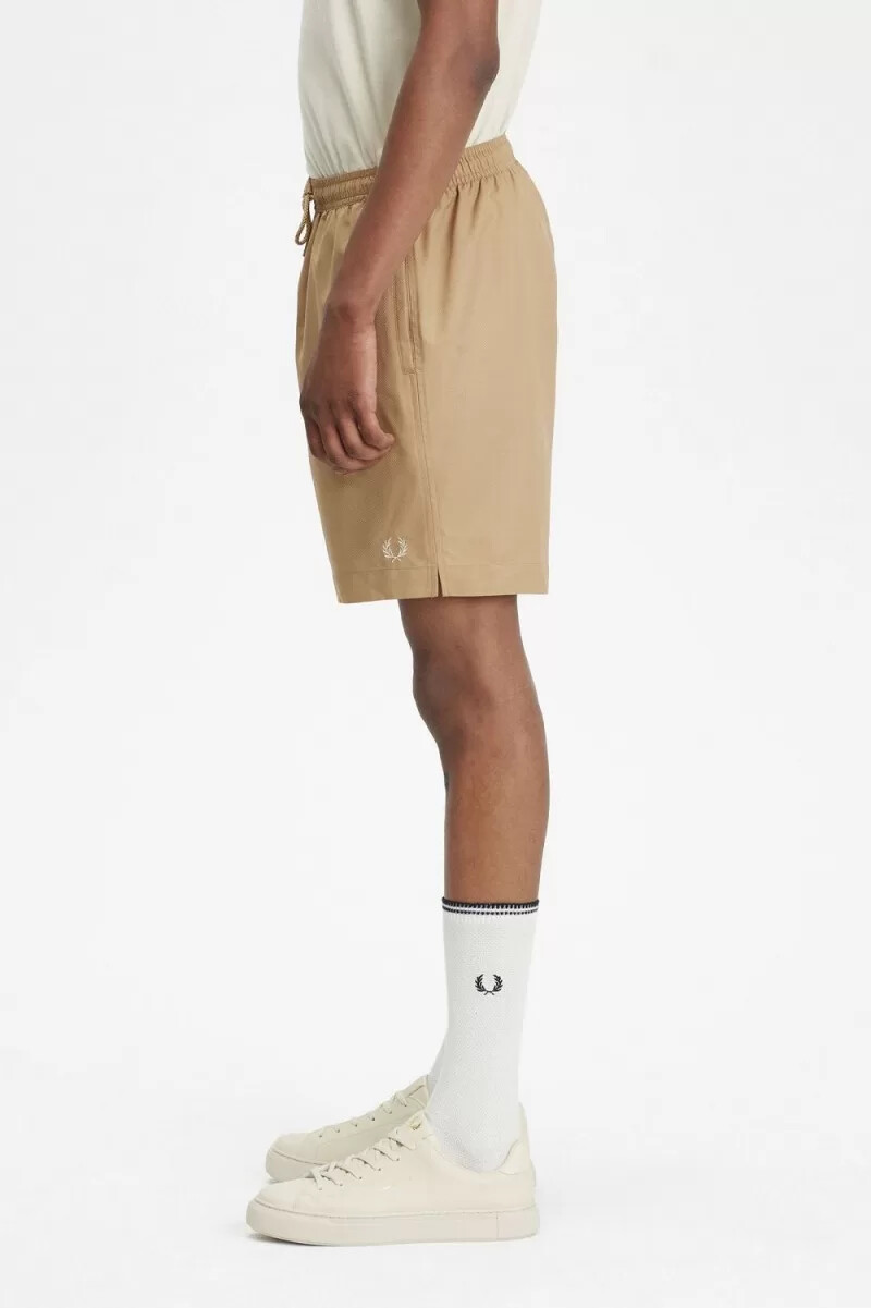 fred perry classic swim herren-shorts grün