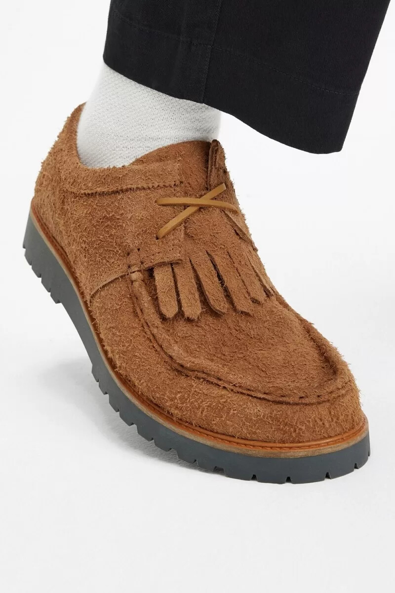 fred perry low kenney herrenstiefel dunkelbraun