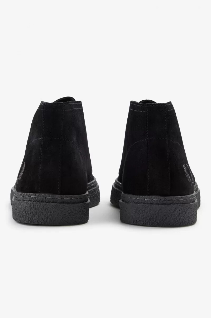fred perry hawley herrenstiefel schwarz