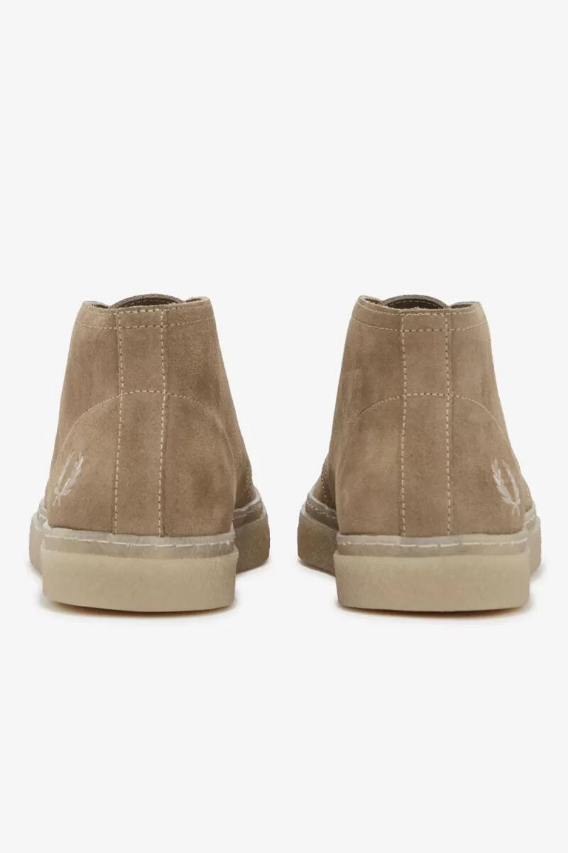 fred perry hawley herrenstiefel warmgrau